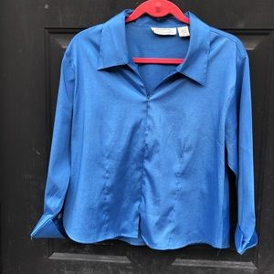 Giorgio Fiorlini Women’s Blue 3/4 Sleeve Blouse